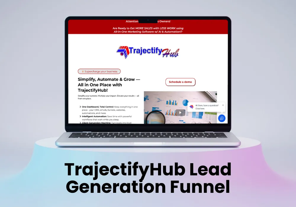TrajectifyHub Lead Generation Funnel