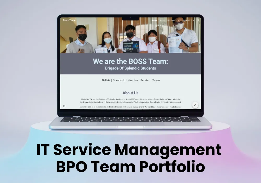 IT Service Management BPO Team Portfolio