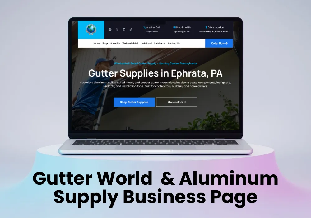 Gutter World  & Aluminum Supply Business Page